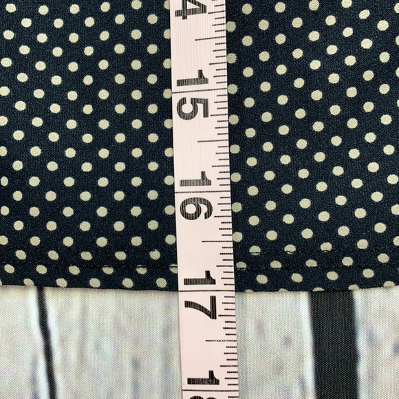 DKNY Black w/Tan Dots Tankini Top Size: S\CH\P - Picture 9 of 17